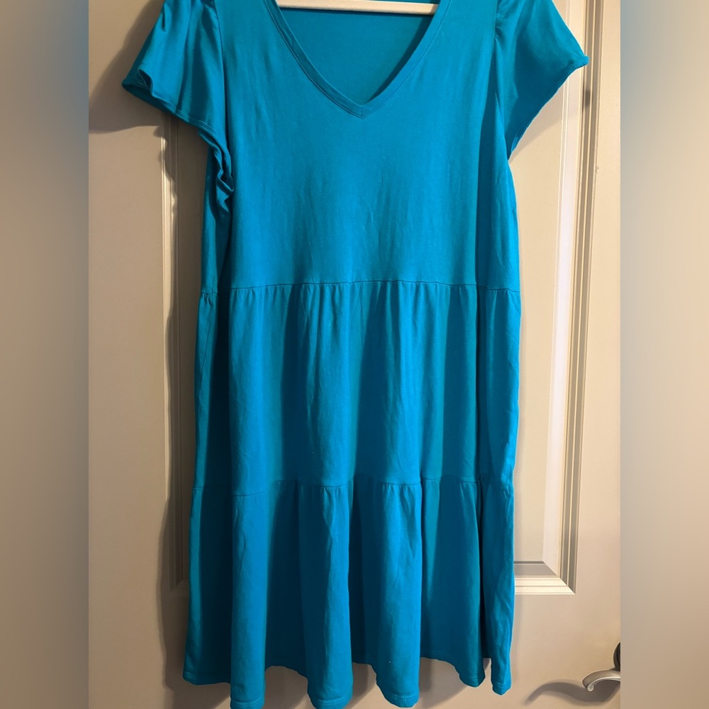 J. Crew Turquoise Mini Dress